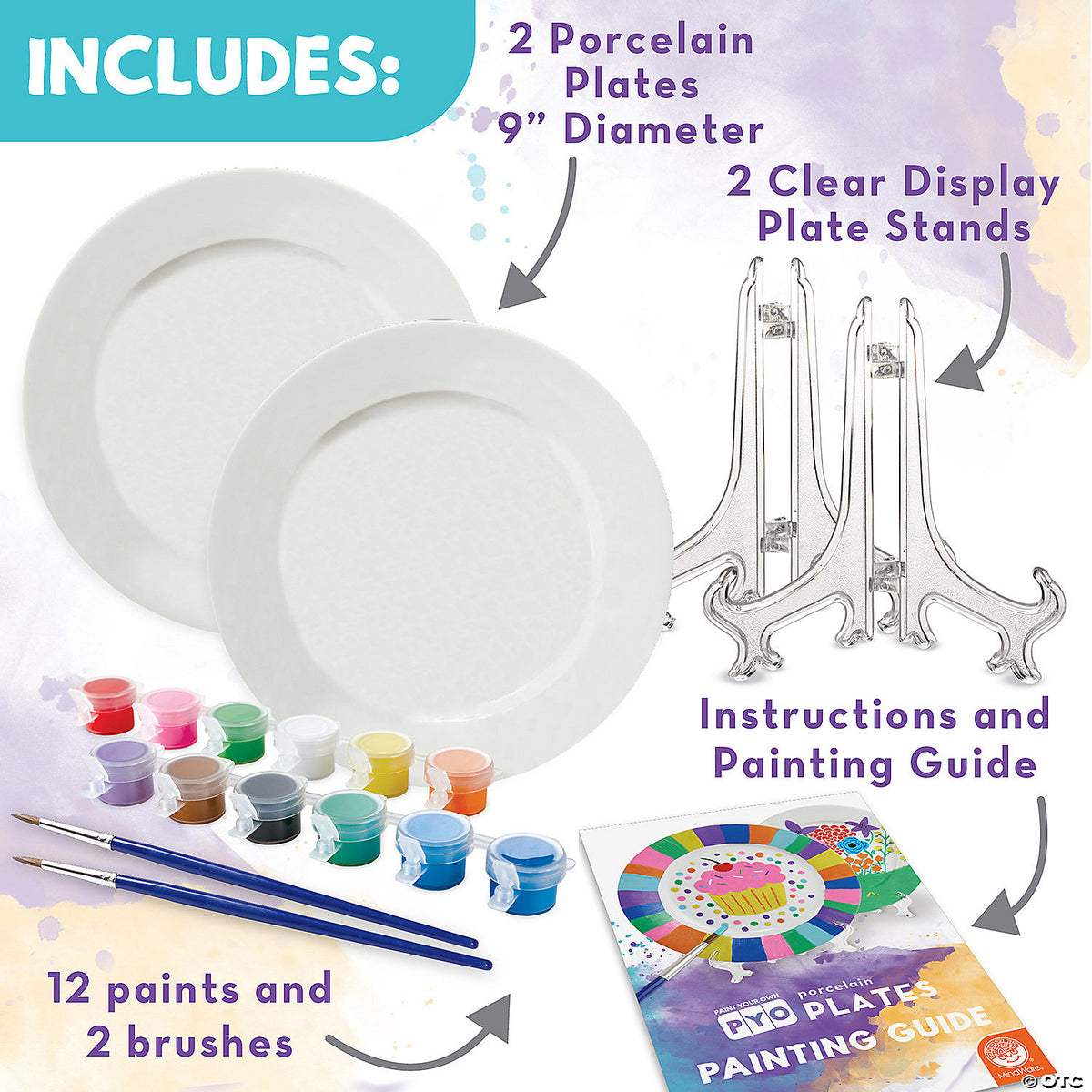 Make your own plates learning tree toys books and games