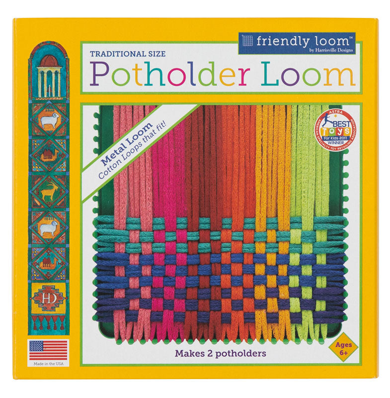 Potholder Loom Deluxe - makes six — String Theory Yarn Co