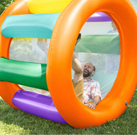 Roll With It Giant Inflatable Rolling Wheel