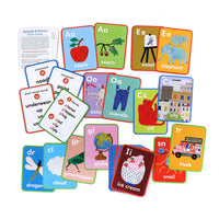 Alphabet & Phonics Flash Cards