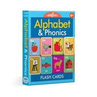 Alphabet & Phonics Flash Cards