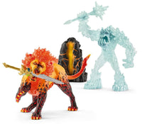 ELDRADOR®  Battle for the Superweapon - Frost Monster vs. Fire Lion