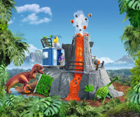 Schleich®  Dinosaur Volcano Expedition Base Camp Play Set
