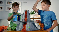 Schleich®  Dinosaur Volcano Expedition Base Camp Play Set