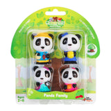 Timber Tots Panda Family