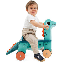 Wooden Dino Ride On Portosaurus