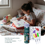 Jingle Bells Reusable Silicone Coloring & Doodle Mat (Mini)