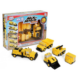 Magnetic Mix or Match: Construction Vehicles