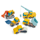 Tender Leaf Toys Construction Site Set