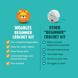 Woobles Ladybug Crochet Kit