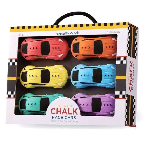 Race Cars Chalk Set