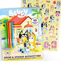 Bluey Color & Sticker Activity Pad