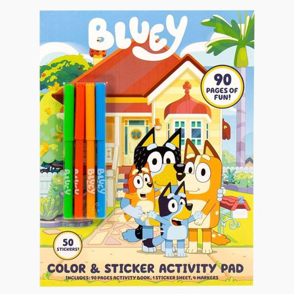 Bluey Color & Sticker Activity Pad