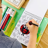 Bugs Coloring Set with Stickers & Markers