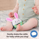 Ms. Rachel's Bunny Soft Rattle Teether