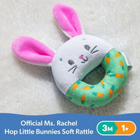 Ms. Rachel's Bunny Soft Rattle Teether