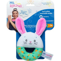 Ms. Rachel's Bunny Soft Rattle Teether