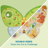 Butterfly 2-in-1 Wooden Puzzle