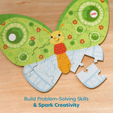 Butterfly 2-in-1 Wooden Puzzle