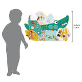 Tropik Wooden Crocodile Busy-Board