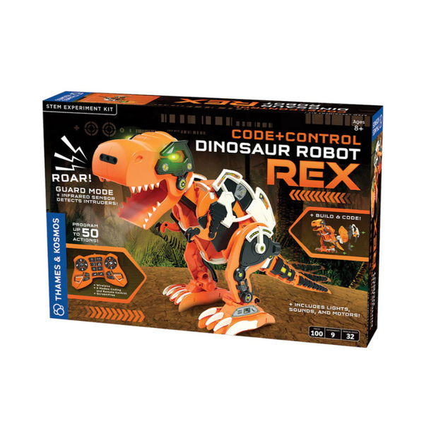 Code + Control Dinosaur Robot:  REX