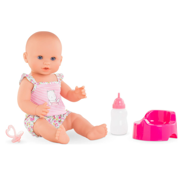 Corolle Emma Drink-and-Wet Bath Baby