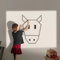 Tape Art Projector