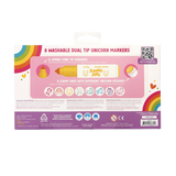 Jumbo Jots 8 Dual Tip Unicorn Markers