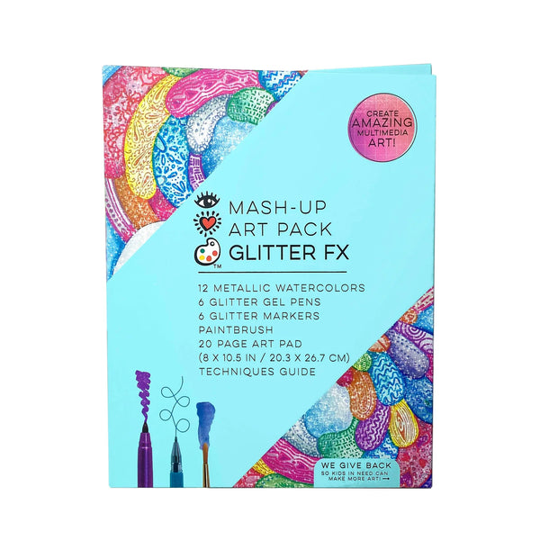 Mash-Up Art Pack Watercolor Blends + Ink