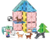 Magna-Tiles Puppy Park 27 Piece Set