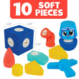 Blockaroos Magnetic Foam Blocks - Airplane Set