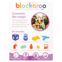 Blockaroos Magnetic Foam Blocks - Airplane Set