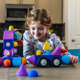 Blockaroos Magnetic Foam Blocks - Roadster Set