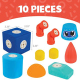 Blockaroos Magnetic Foam Blocks - Robot Set