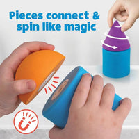 Blockaroos Magnetic Foam Blocks - Robot Set