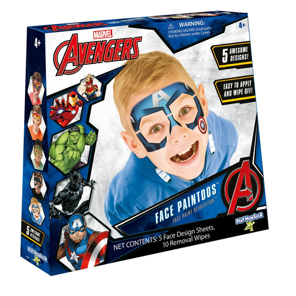 Face Paintoos Marvel Avengers Pack