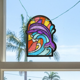 Mini Scratch & Scribble Ocean Window Banner Kit