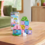 Magna-Tiles microMAGS Spring Garden 24 Piece Travel Set