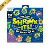 Shrink-Its! DIY Shrink Art Kit packaging with colorful design on a white background