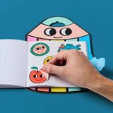 OMY Montessori Shapes Stickers Book