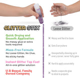 Mess-Free Glitter Stix Set of 4