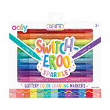 Switch-Eroo Sparkle Glittery Color Changing Markers