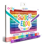 Switch-Eroo Sparkle Glittery Color Changing Markers