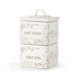 First Tooth and Curl Keepsake Box