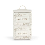 First Tooth and Curl Keepsake Box