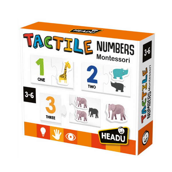 Tactile Numbers Montessori Puzzles