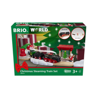 BRIO Christmas Steaming Train Set