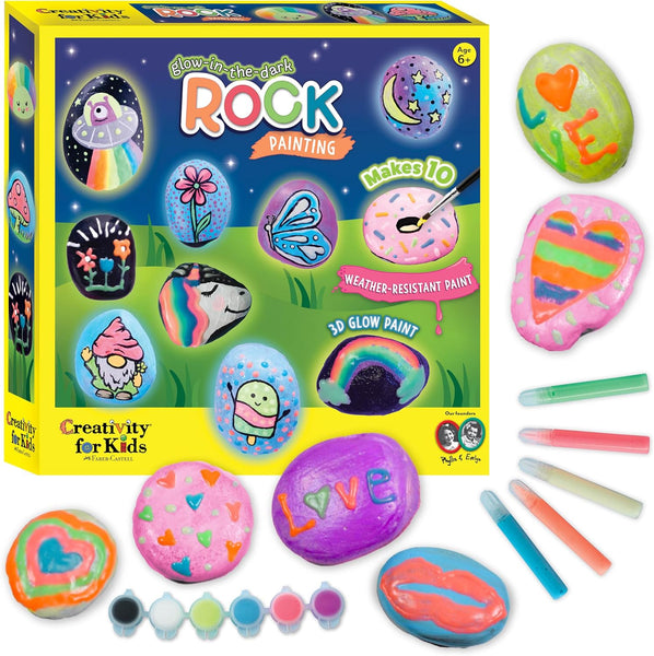 Glow In The Dark Rock Painting Kit