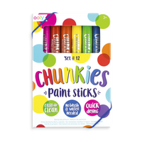 Chunkies Paint Sticks 12 Set by Ooly