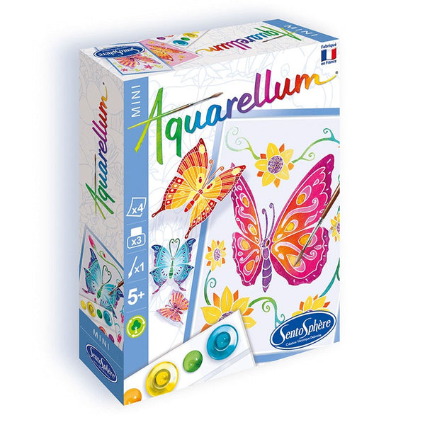 Sentosphere Mini Aquarellum Butterflies Watercolor Paint Set